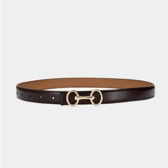Horseshoe trend in style belt